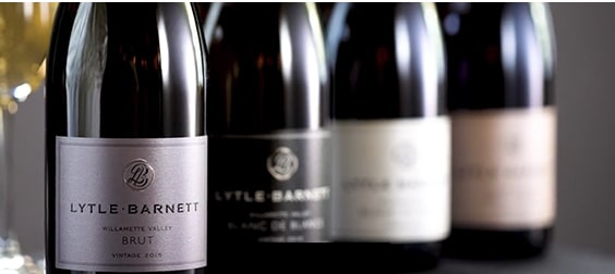 Row of Lytle Barnett Valley wines